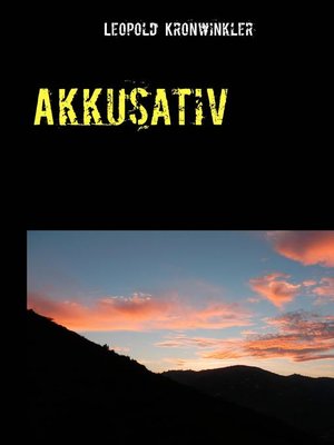 cover image of Akkusativ